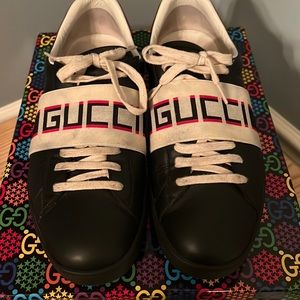 Men’s Gucci Ace Sneaker Size 12